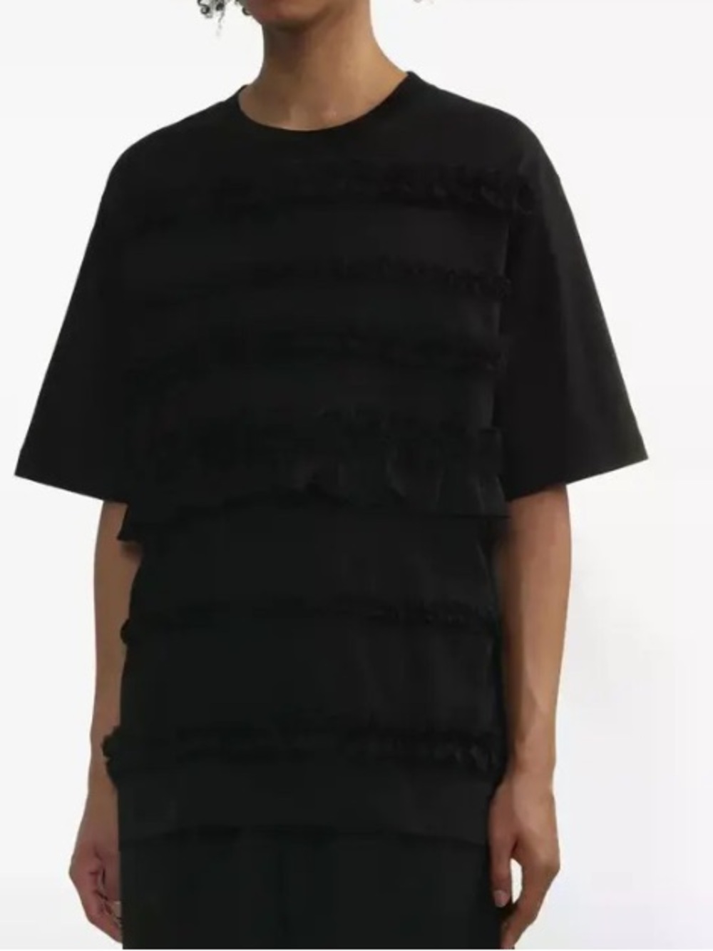 Sophyline Fringe Stripe Top